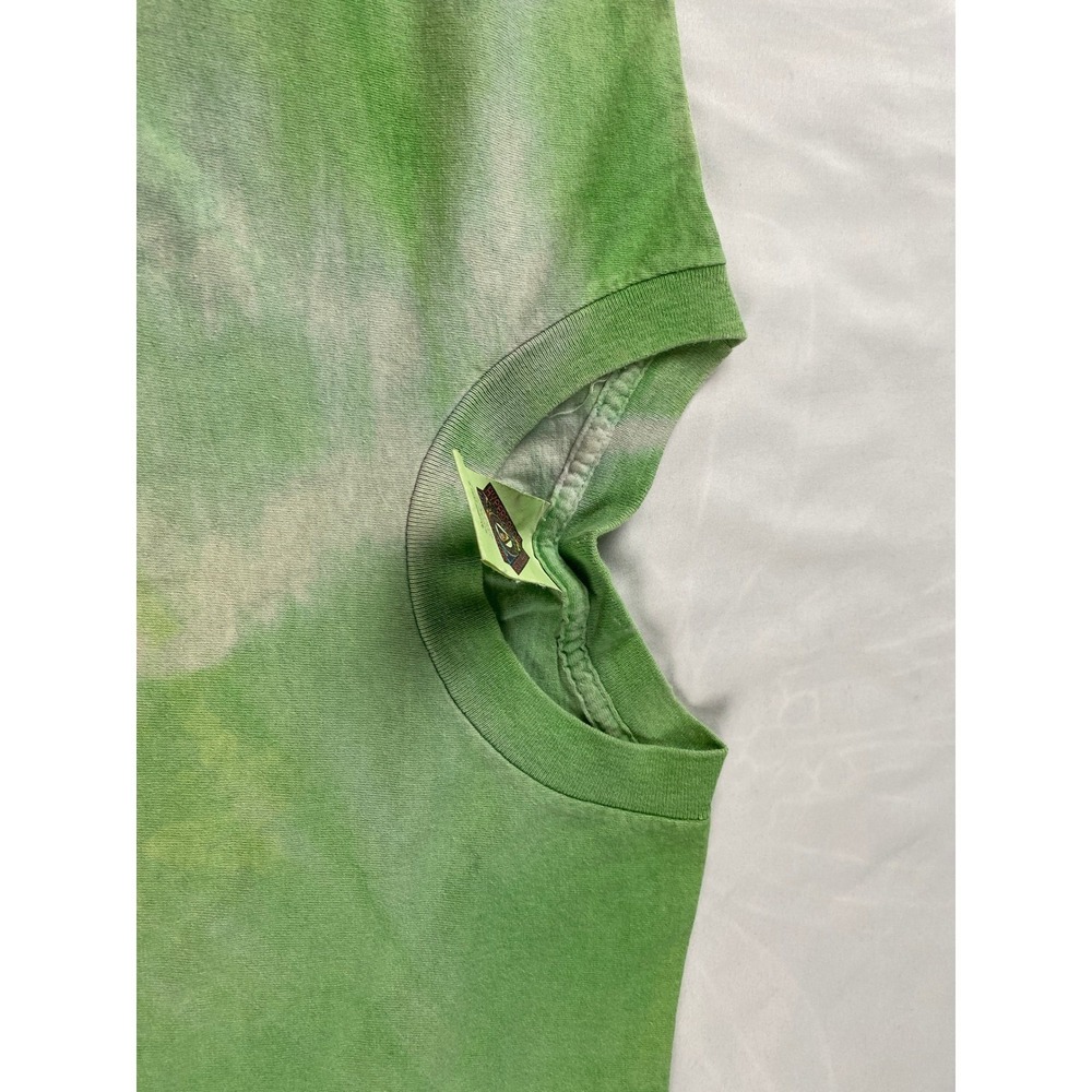 Generra Hypercolor T-Shirt Mens XL Green Good Vintage 90s Heat Sensitive USA - Picture 5 of 9